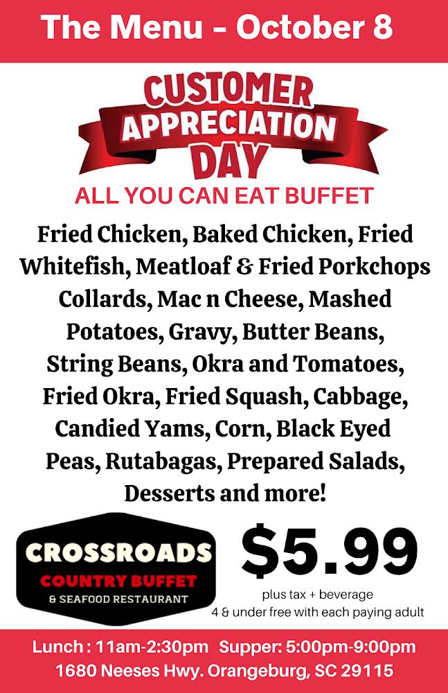 CrossRoads Country Buffet & Seafood Restaurant Fried Fish